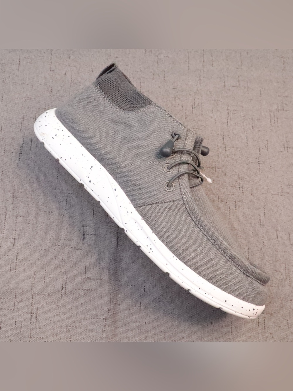 Reef Cushion Coast Mid Charcoal Gray Men's Shoes Size 9 Slip-On Lightweight